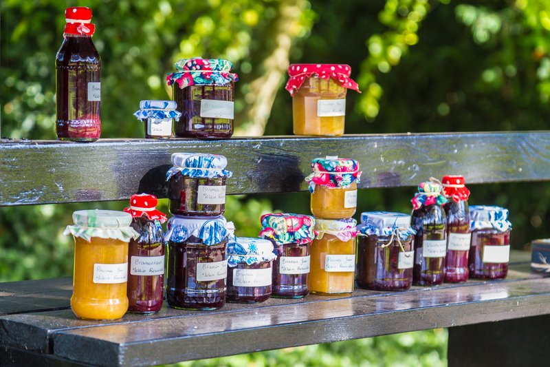 Home made jam