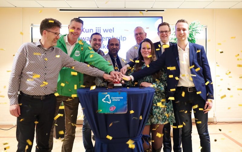 Stemhulp wordt gelanceerd door lijsttrekkers met confetti